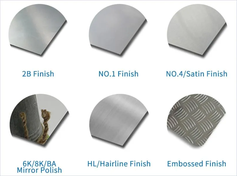 Tấm th&eacute;p kh&ocirc;ng gỉ 316 cho khu&ocirc;n dập v&agrave; t&agrave;u với độ cứng Brinell 217 v&agrave; độ cứng Rockwell B 95 0