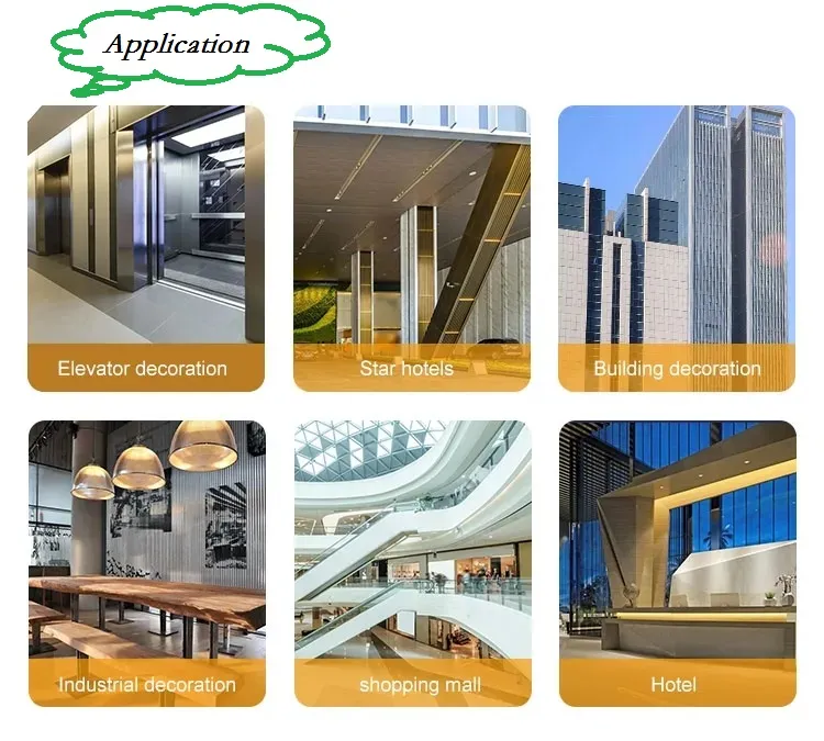 Tấm th&eacute;p kh&ocirc;ng gỉ 1mm-3mm ASTM AISI 304 304L 201 với nhiều bề mặt kh&aacute;c nhau để trang tr&iacute; 1