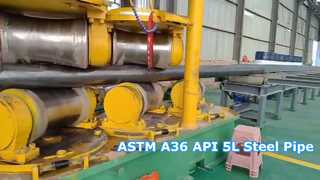 Ống hàn bằng thép cacbon ASTM A36 API 5L Ống thép có đường kính lớn cho các dự án dầu khí