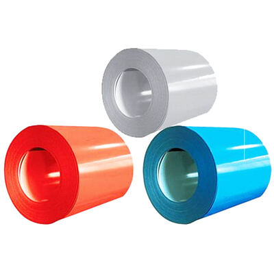 Mua PPGI Color Coated Steel Coil với lớp phủ PVDF chống ăn mòn và kích thước tùy chỉnh cho xây dựng và thiết bị gia dụng sản xuất trực tuyến